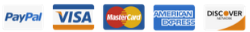 PayPal and major credit cards accepted